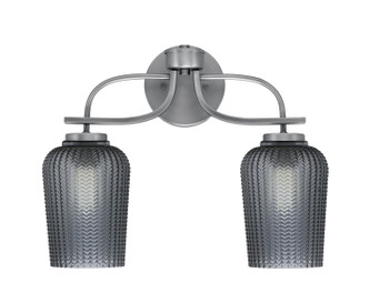 Toltec Lighting - 3912-GP-4252 - Two Light Bath Bar - Cavella - Graphite
