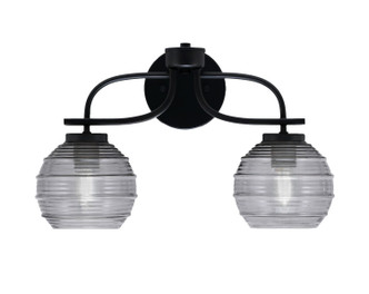 Toltec Lighting - 3912-MB-5112 - Two Light Bath Bar - Cavella - Matte Black