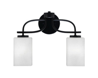 Toltec Lighting - 3912-MB-531 - Two Light Bath Bar - Cavella - Matte Black