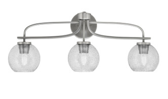 Toltec Lighting - 3913-GP-4102 - Three Light Bath Bar - Cavella - Graphite