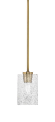 Toltec Lighting - 4501-NAB-3002 - One Light Mini Pendant - Atlas - New Age Brass