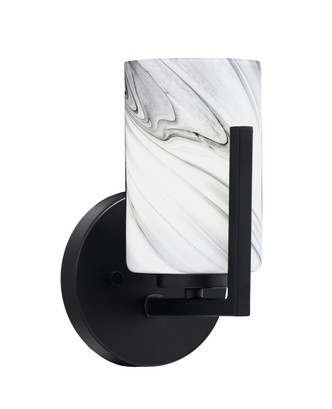 Toltec Lighting - 4511-MB-3009 - One Light Wall Sconce - Atlas - Matte Black