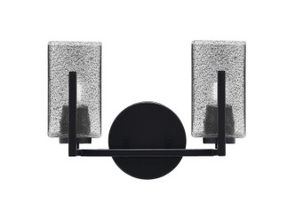 Toltec Lighting - 4512-MB-542 - Two Light Bath Bar - Atlas - Matte Black