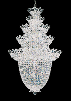 Schonbek - 5849H - Eight Light Pendant - Trilliane - Polished Stainless Steel