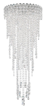 Schonbek - CH1202N-401O - Four Light Flush Mount - Chantant - Polished Stainless Steel