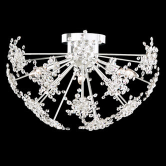 Schonbek - DN1224N-48R - Three Light Flush Mount - Esteracae - Antique Silver