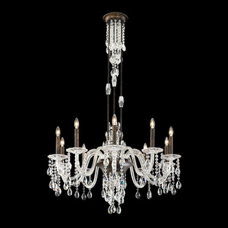 Schonbek - S93510-40R - Ten Light Chandelier - Rainier - Silver