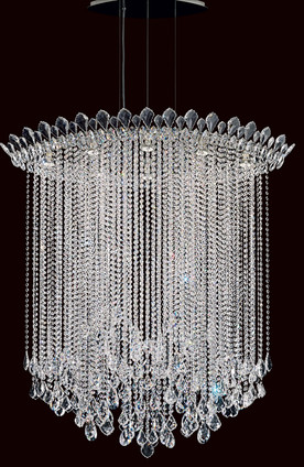 Schonbek - TR4813N-401R - Eight Light Pendant - Trilliane Strands - Polished Stainless Steel