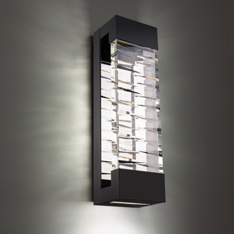 Schonbek Beyond - BWSW21332-BK - LED Outdoor Wall Mount - Labrynth - Black