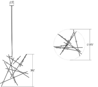 Constellation LED Lantern (2152.13W)