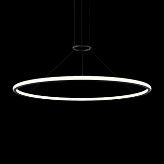 Sonneman - 2234.25 - LED Pendant - Luna - Satin Black