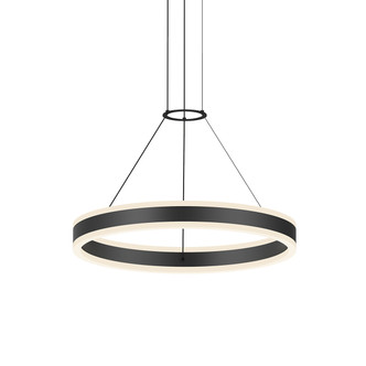 Sonneman - 2303.25 - LED Pendant - Double Corona - Satin Black