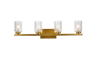 Elegant Lighting - LD7028W32BR - Four Light Bath - Cassie - Brass Elegant Lighting - LD7028W32BR - Four Light Bath - Cassie - Brass