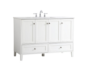 sommerville Single Bathroom Vanity (VF18048WH)