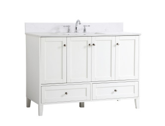 sommerville Bathroom Vanity Set (VF18048WH-BS)
