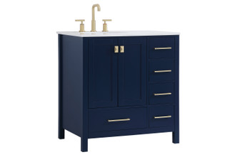 Irene Single Bathroom Vanity (VF18832BL)