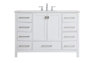 Elegant Lighting - VF18848WH - Single Bathroom Vanity - Irene - White