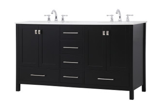 Irene Double Bathroom Vanity (VF18860DBK)