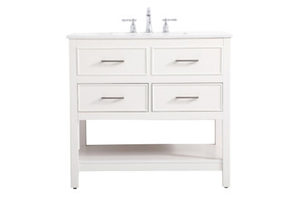Elegant Lighting - VF19036WH - Vanity Sink Set - Sinclaire - white
