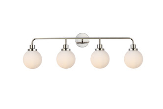 Elegant Lighting - LD7036W38PN - Four Light Bath - Hanson - Polished Nickel