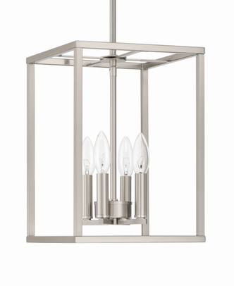Signature Foyer Four Light Foyer Pendant (60634-BNK)