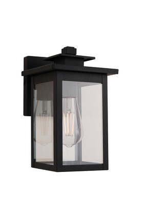 Craftmade - ZA7004-TB - One Light Outdoor Wall Lantern - Rock Creek - Textured Black