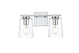 Elegant Lighting - LD7310W14CH - Two Light Bath Sconce - Kacey - Chrome Elegant Lighting - LD7310W14CH - Two Light Bath Sconce - Kacey - Chrome