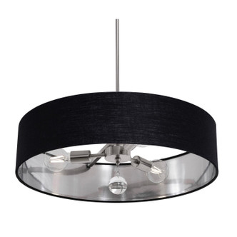 AFX Lighting - CLNP24MBSN-BKSL - Three Light Pendant - Celine - Satin Nickel