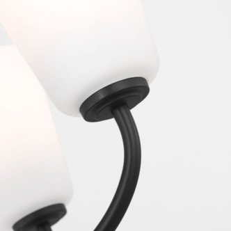 Miles Five Light Chandelier (GLC1115MBK)