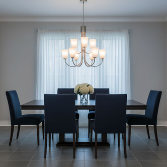 Miles Nine Light Chandelier (GLC1139BS)