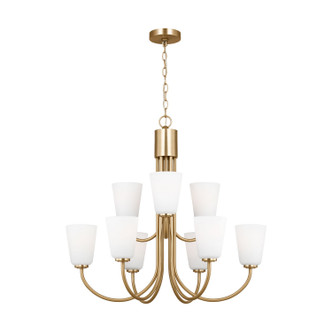 Miles Nine Light Chandelier (GLC1139SB)