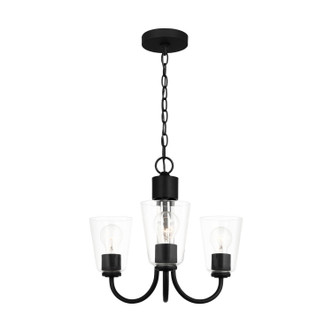 Miles Three Light Chandelier (GLC1153MBK)