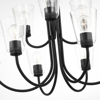 Miles Nine Light Chandelier (GLC1169MBK)