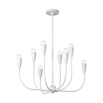 Maya Eight Light Chandelier (GLC1218MWT)