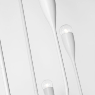 Maya Six Light Linear Chandelier (GLC1226MWT)