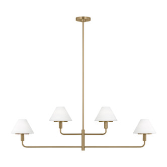 Mendota Four Light Chandelier (GLC1244SB)