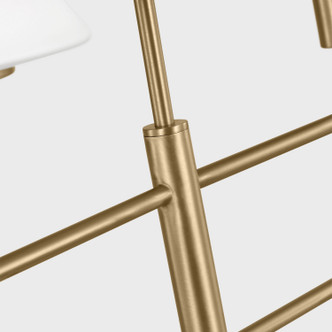 Mendota Four Light Chandelier (GLC1244SB)