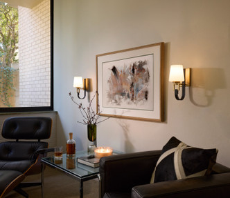 Hidalgo One Light Wall Mount (535-1-80)