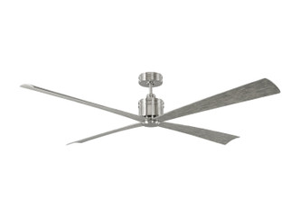 Visual Comfort Fan - 4LNCR72BS - 72 Ceiling Fan - Launceton 72 - Brushed Steel