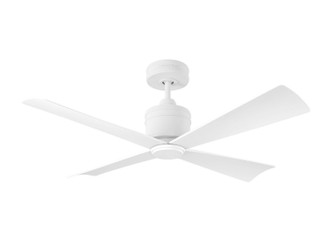 Visual Comfort Fan - 4LNCR44RZW - 44 Ceiling Fan - Launceton 44 - Matte White