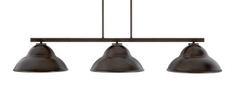 Toltec Lighting - 4523-DG-428 - Three Light Bar - Atlas - Dark Granite