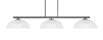 Toltec Lighting - 4523-GP-540 - Three Light Bar - Atlas - Graphite