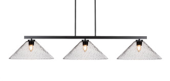 Toltec Lighting - 4523-MB-2162 - Three Light Billiard/Island - Atlas - Matte Black