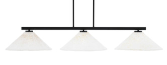 Toltec Lighting - 4523-MB-714 - Three Light Bar - Atlas - Matte Black