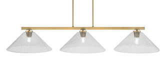 Toltec Lighting - 4523-NAB-2162 - Three Light Billiard/Island - Atlas - New Age Brass