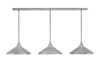 Toltec Lighting - 48-BN-424-BN - Three Light Linear Pendalier - Stem - Brushed Nickel