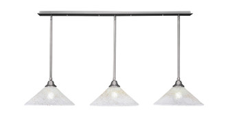 Toltec Lighting - 48-BN-714 - Three Light Multi Light Pendant - Any - Brushed Nickel