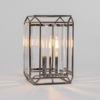 Toltec Lighting - 495-BKCH - LED Table Lamp - Genesis - Black Chrome