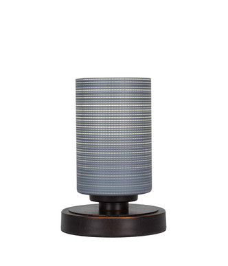 Toltec Lighting - 51-DG-4062 - One Light Table Lamp - Luna - Dark Granite