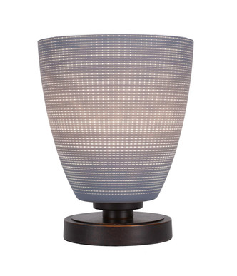 Toltec Lighting - 51-DG-4072 - One Light Table Lamp - Luna - Dark Granite